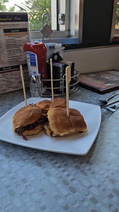 Mr. D's Diner - Sliders come 3 per order - American Near Me - La Verne, California