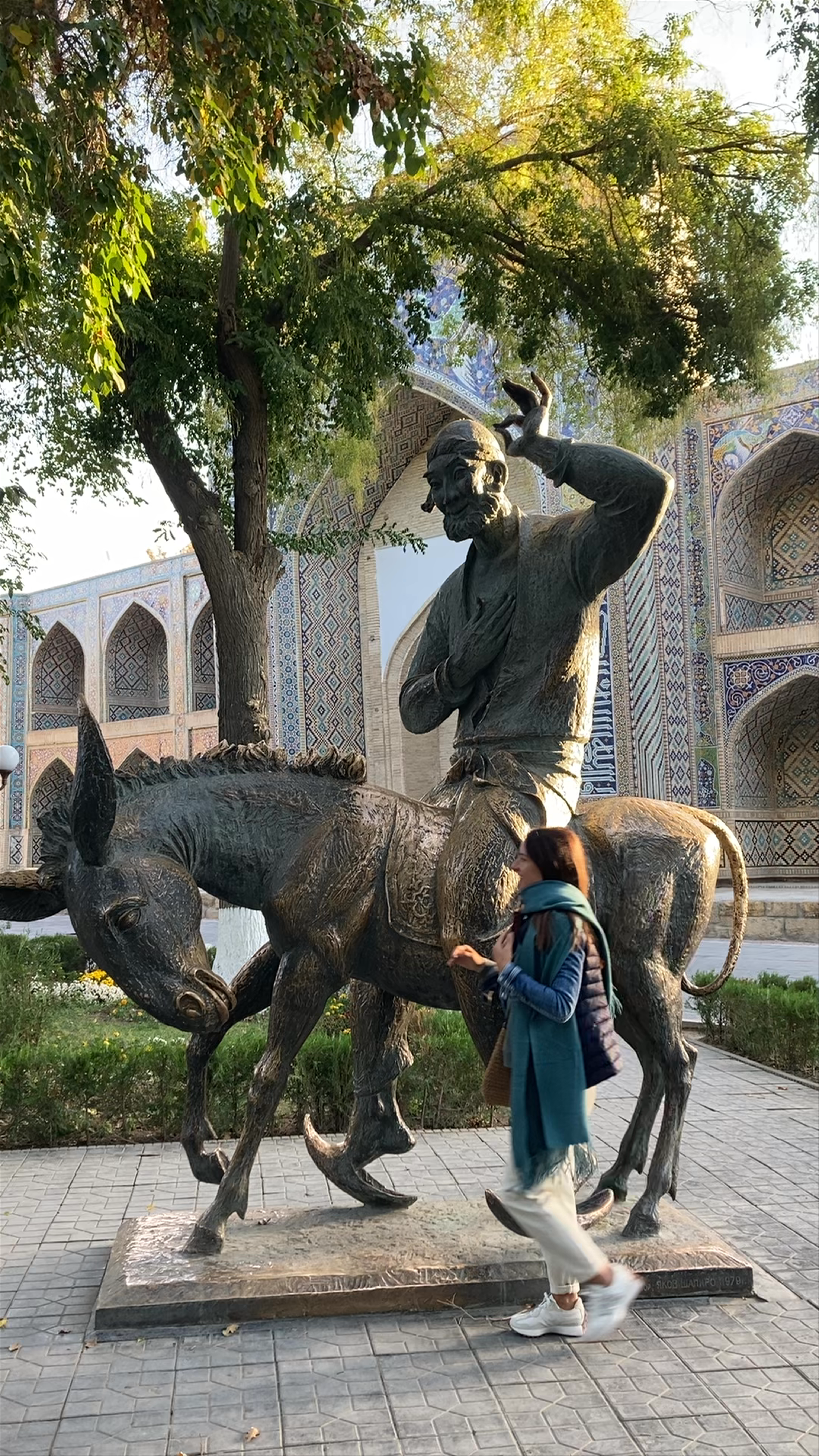 Khoja Nasreddin statue