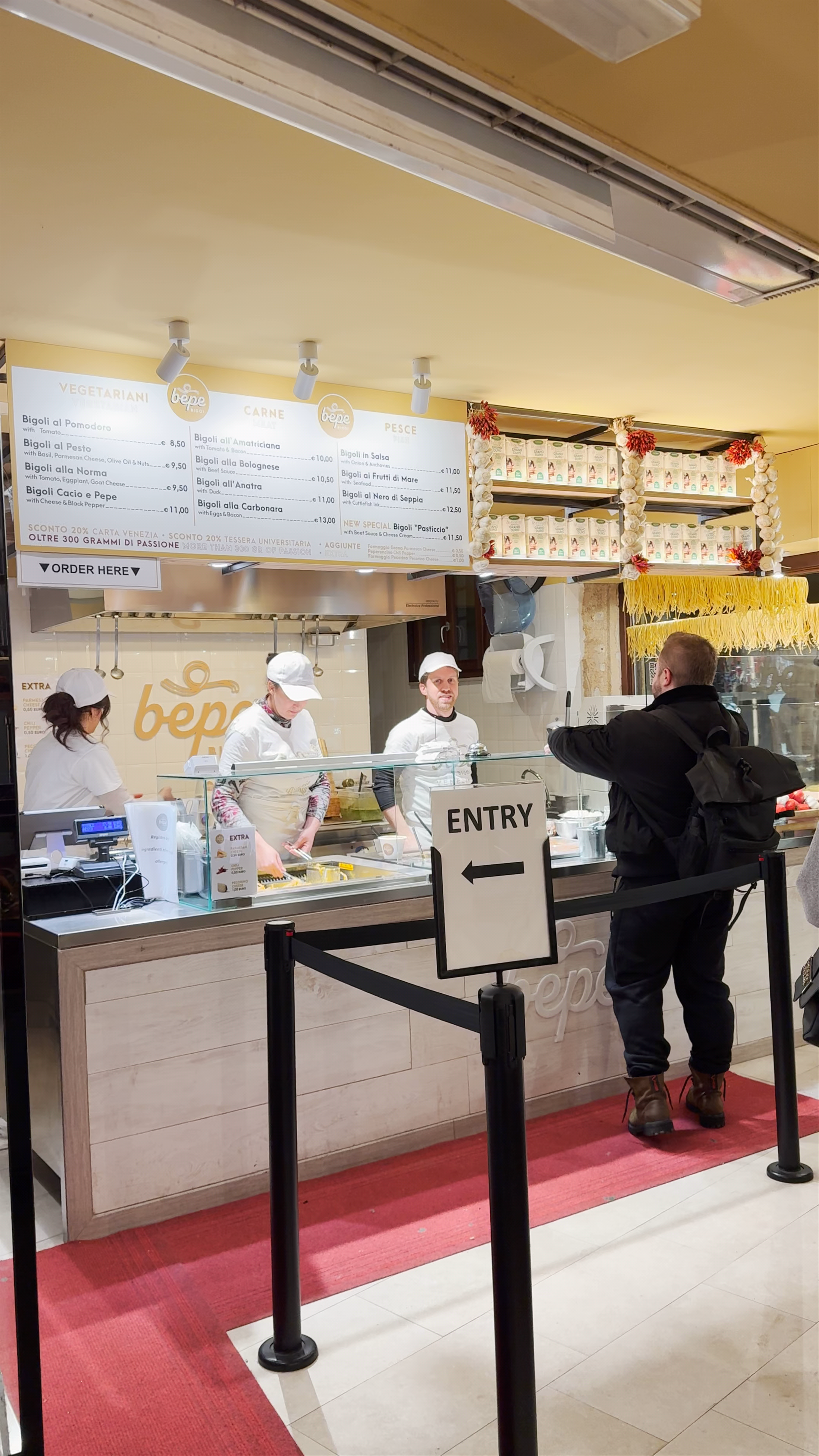 Bepe Bigoi Venezia (San Polo) - Pasta Fresca To Go