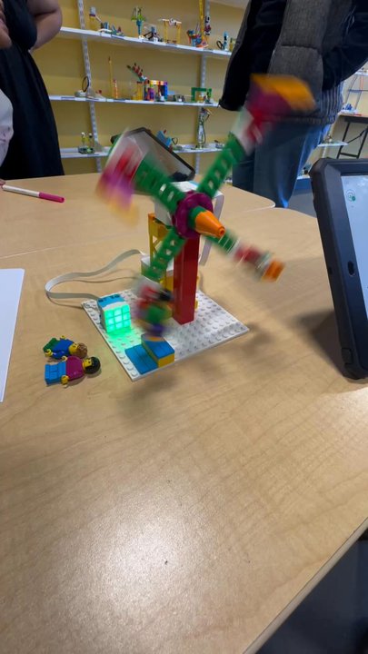 STEM Center USA - The theme has been amusement park and he's made spinning tea cups, a snack stand, swing and now a Ferris wheel! He is always so proud! - Specialty Schools Near Me - Rancho Cucamonga, California