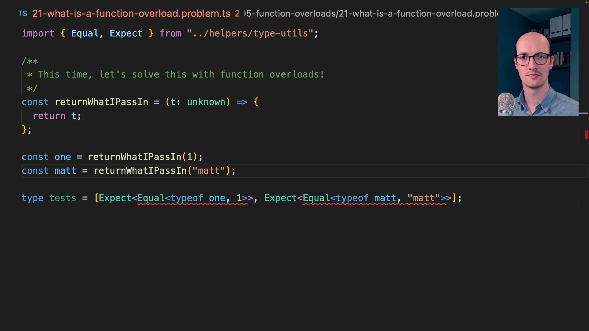 TypeScript Function Overloading