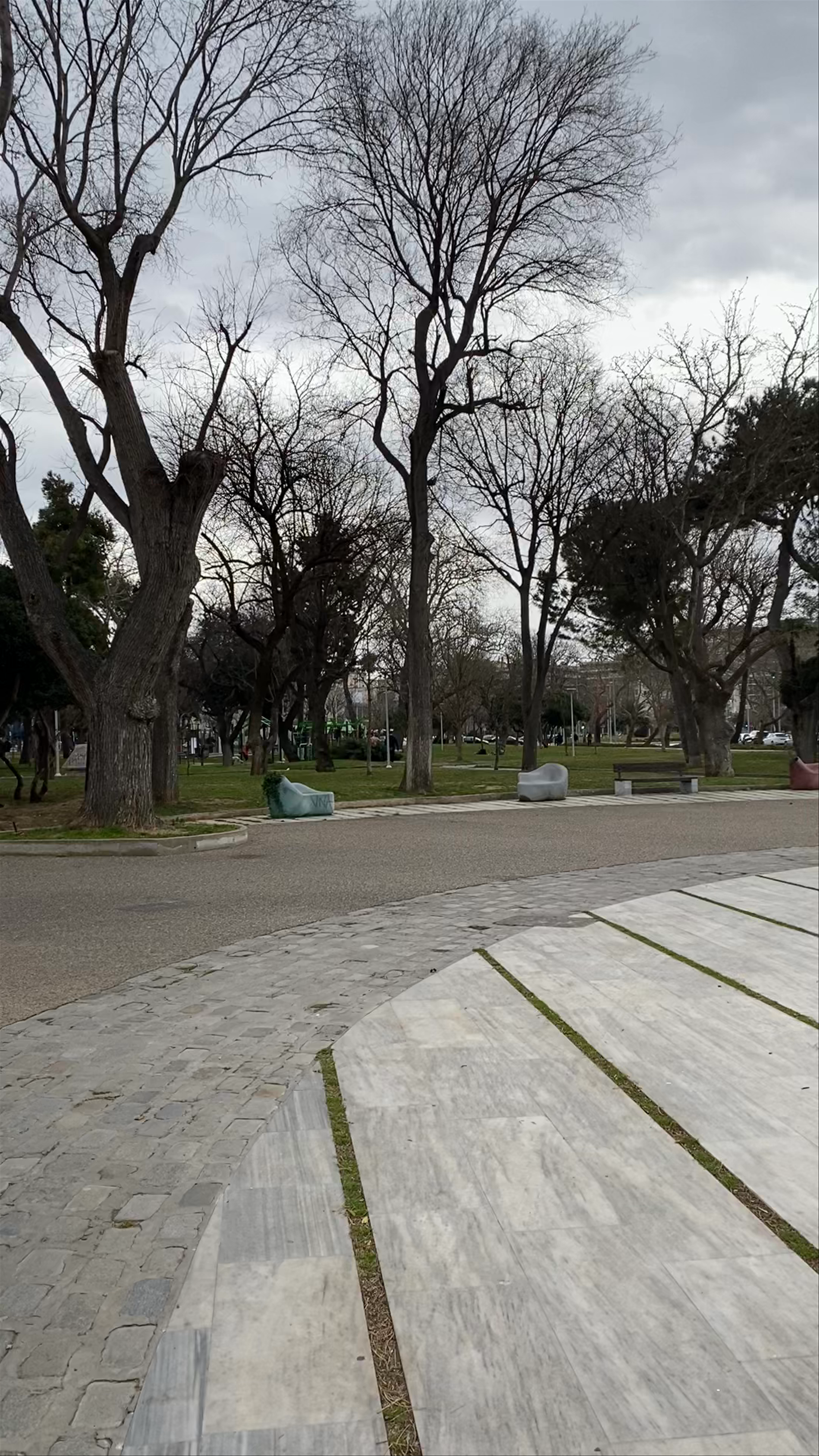 Winter Walk through XANTH Park, Thessaloniki
