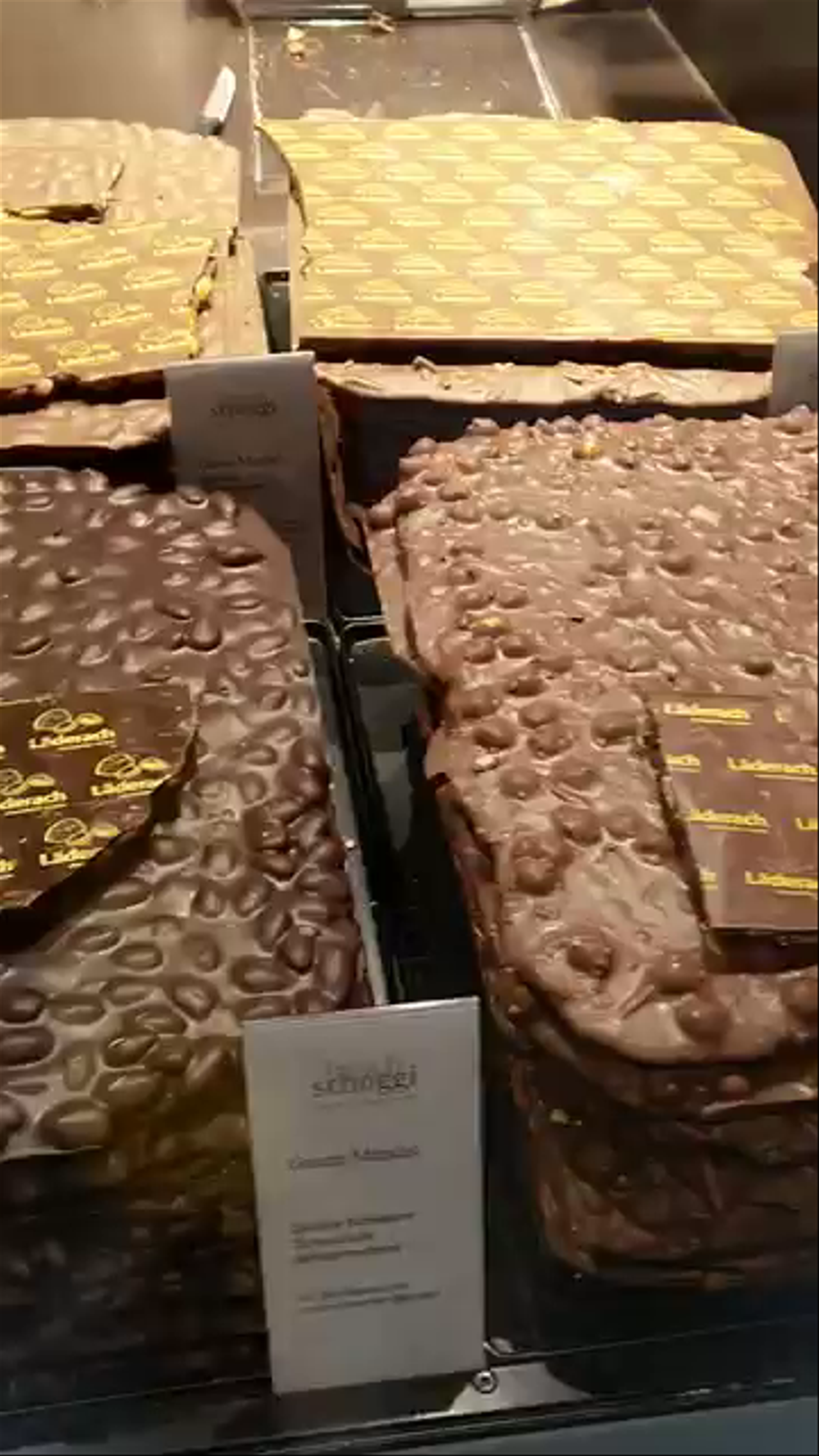 Läderach Chocolates Showcase in Zürich
