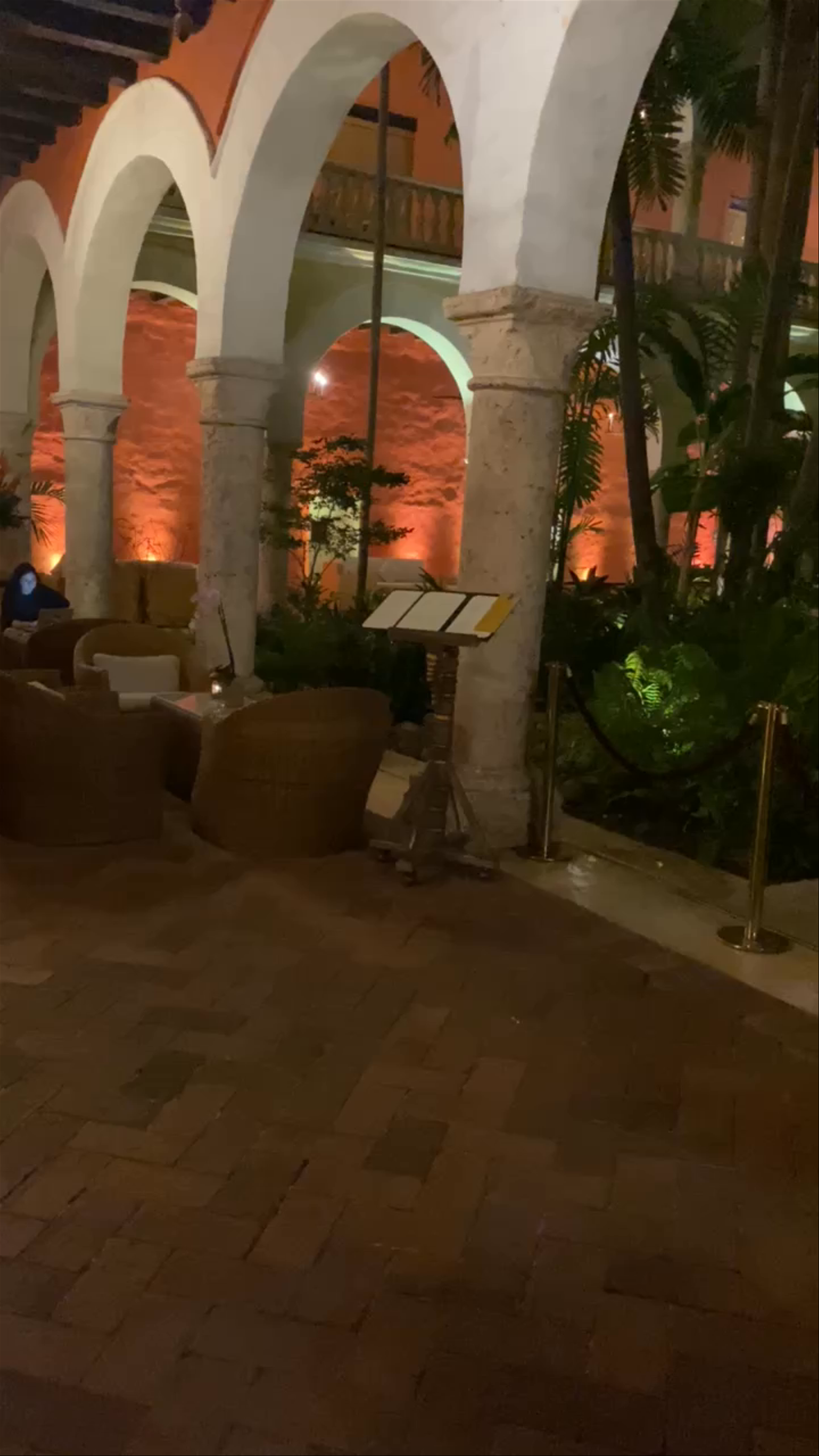 Evening Serenity at Hotel Sofitel Legend Santa Clara Cartagena