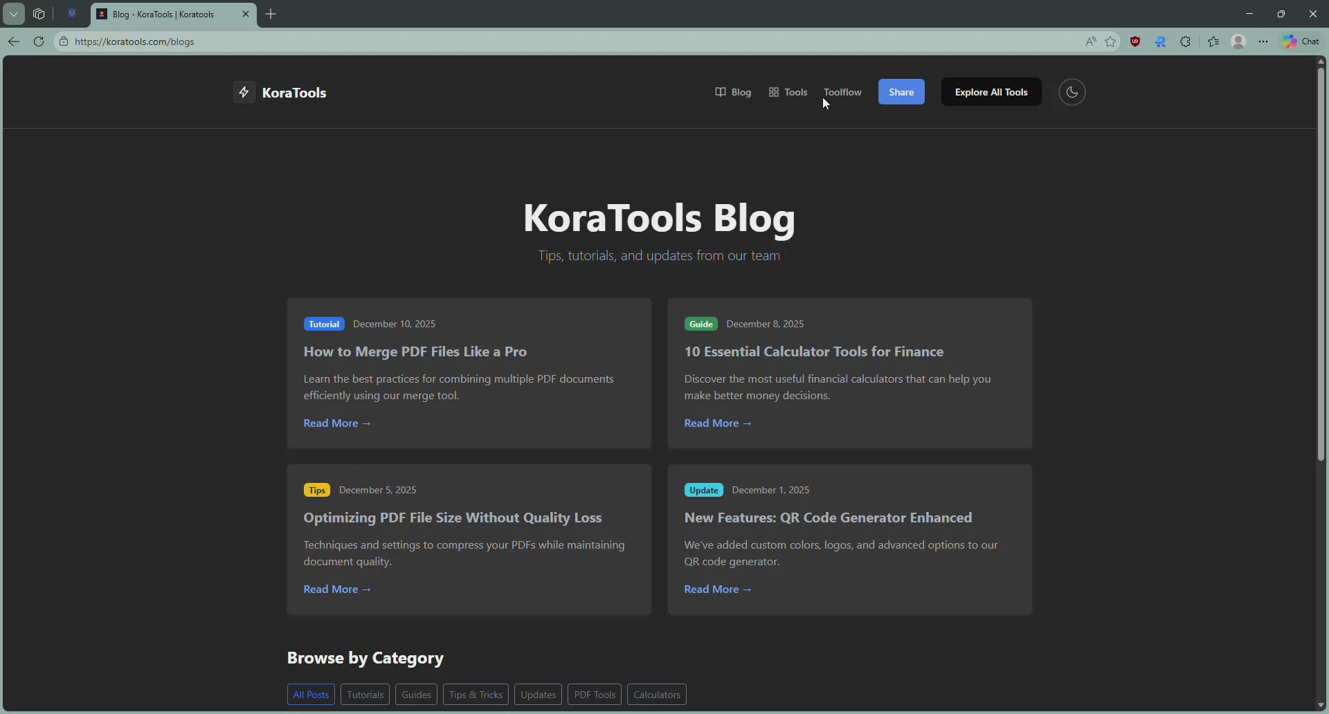 KoraTools - One Place. Every Tool. image 1
