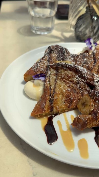 Benchmark - French toast - New American Near Me - Santa Ana, California
