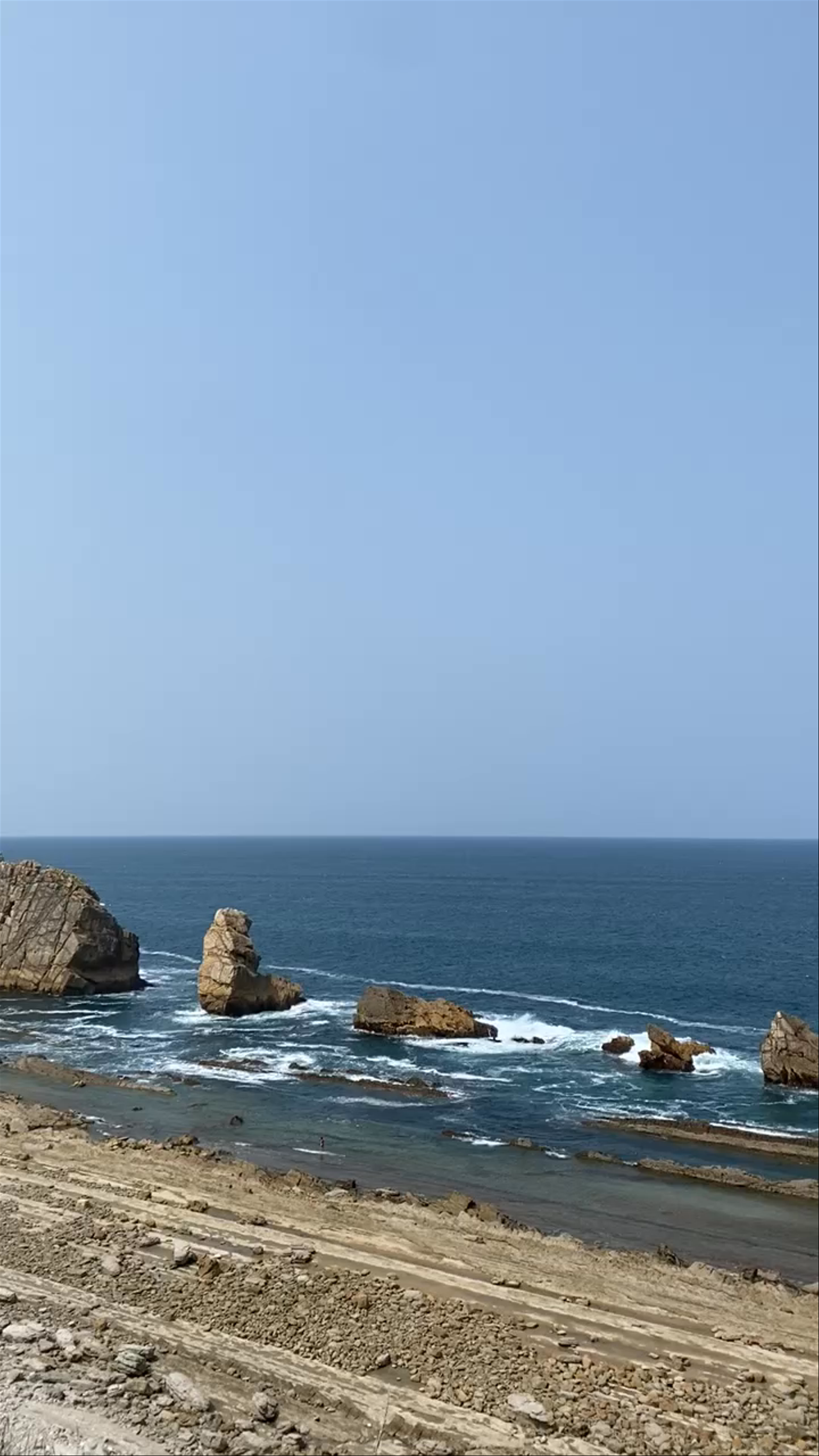 Playa de la Arnía: Wild Coastal Beauty in Cantabria, Spain