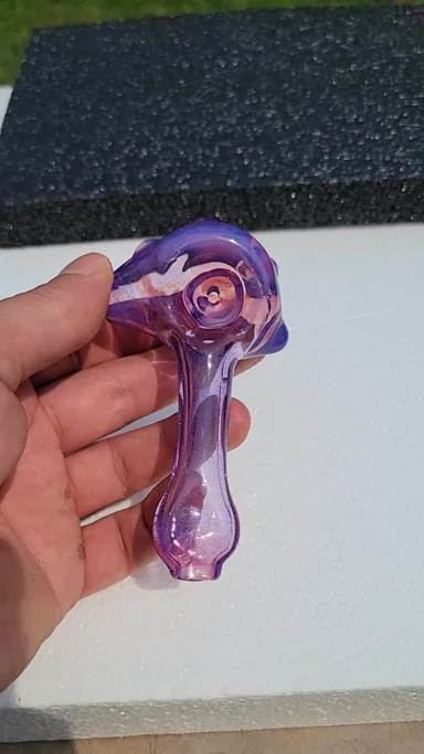 Preview pic of Purple lollipop and star gazer color drip