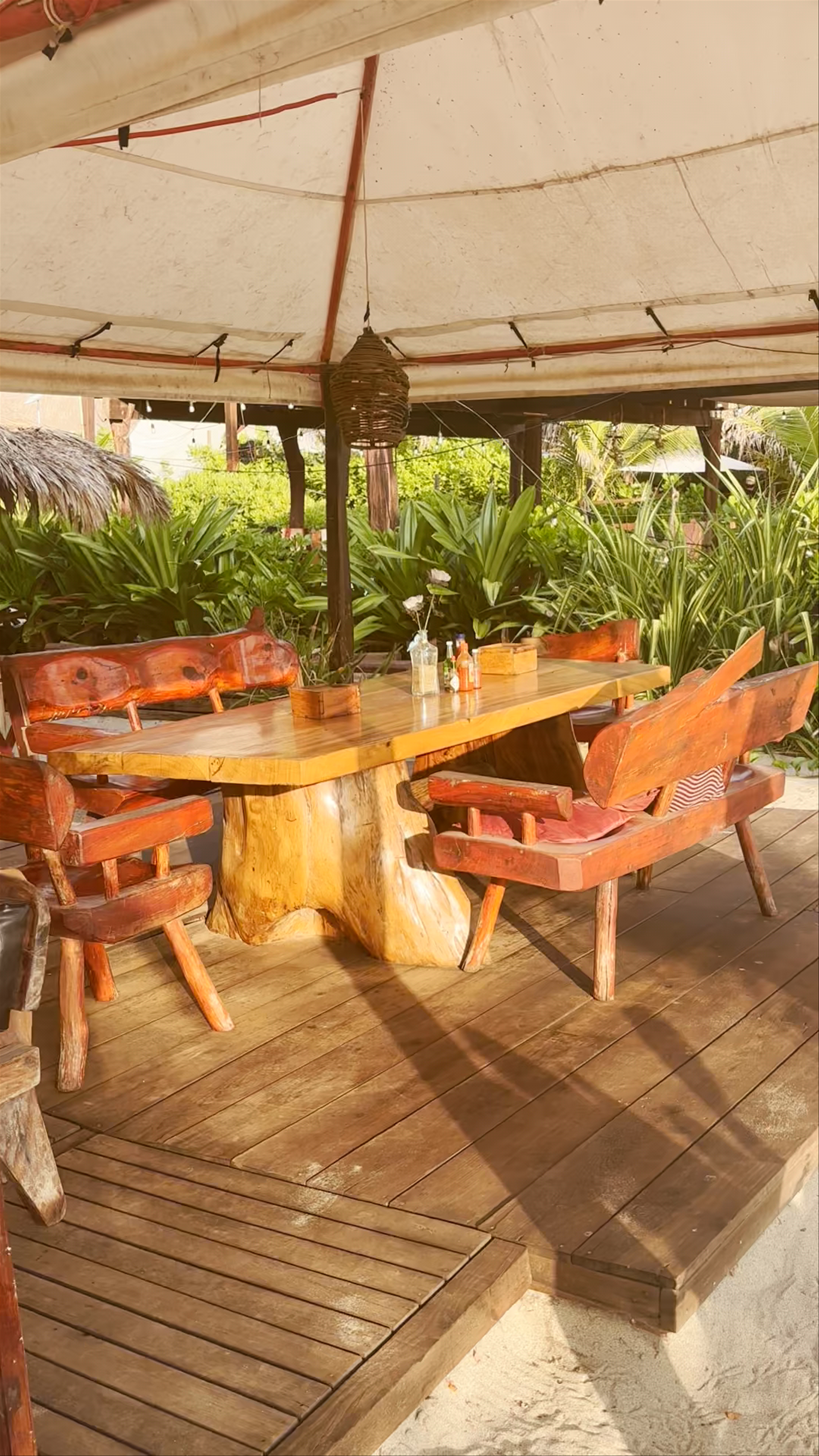Sunset Serenity at Rosarito Restaurant and Bar, Playa Zicatela, Oaxaca