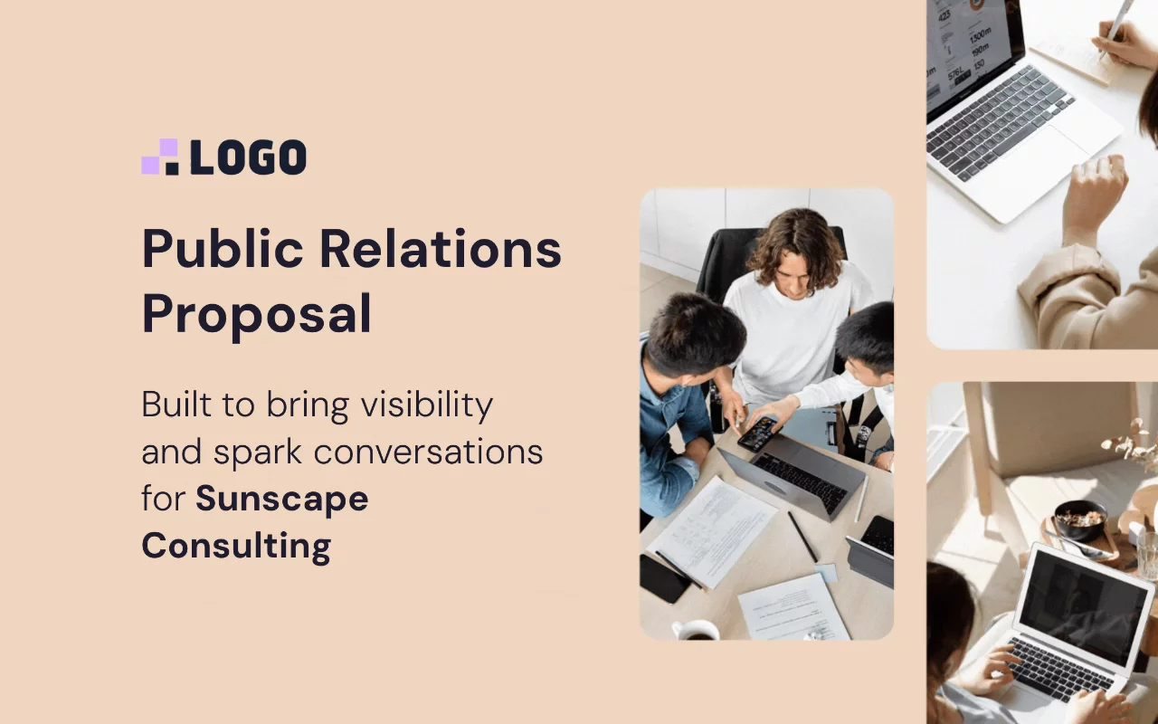 Preview of Public Relations Proposal Template