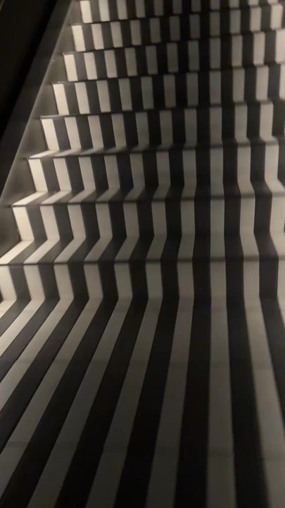 La' Shukran - These are the stairs you enter coming into the restaurant. - Middle Eastern Near Me - Washington, DC, District of Columbia