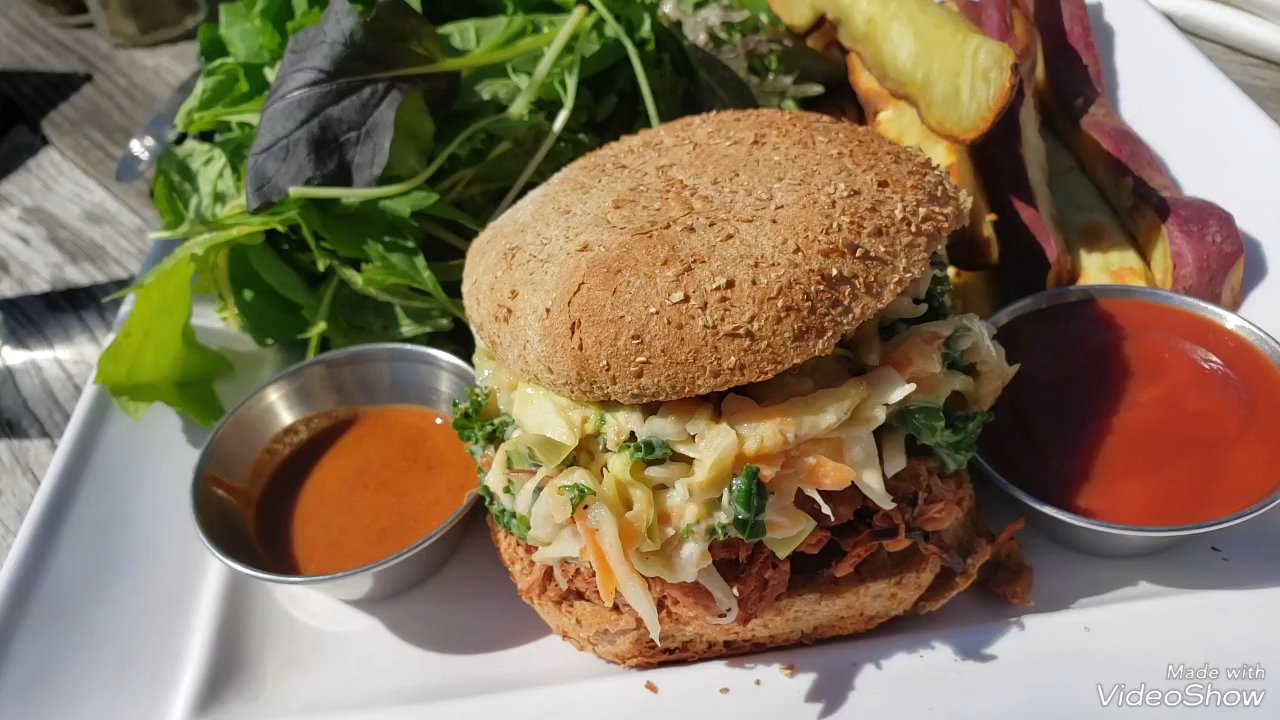 GreenFare Organic Cafe - Jackfruit BBQ sandwich - Health Markets Near Me - Herndon, Virginia