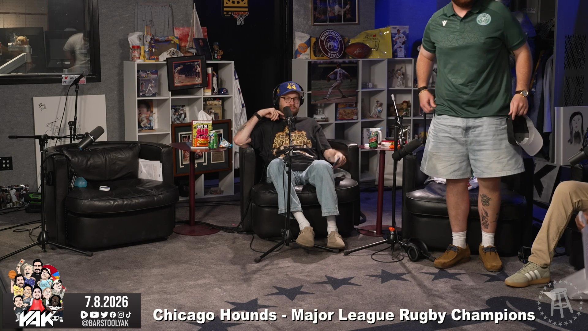 The Chicago Hounds Rugby Team Accept KB As One Of Their Own: Wed Jul 8, 2026