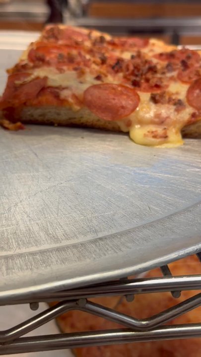 Roma Pizza - View of all the pizza slices to order from - Pizza Near Me - Deltona, Florida