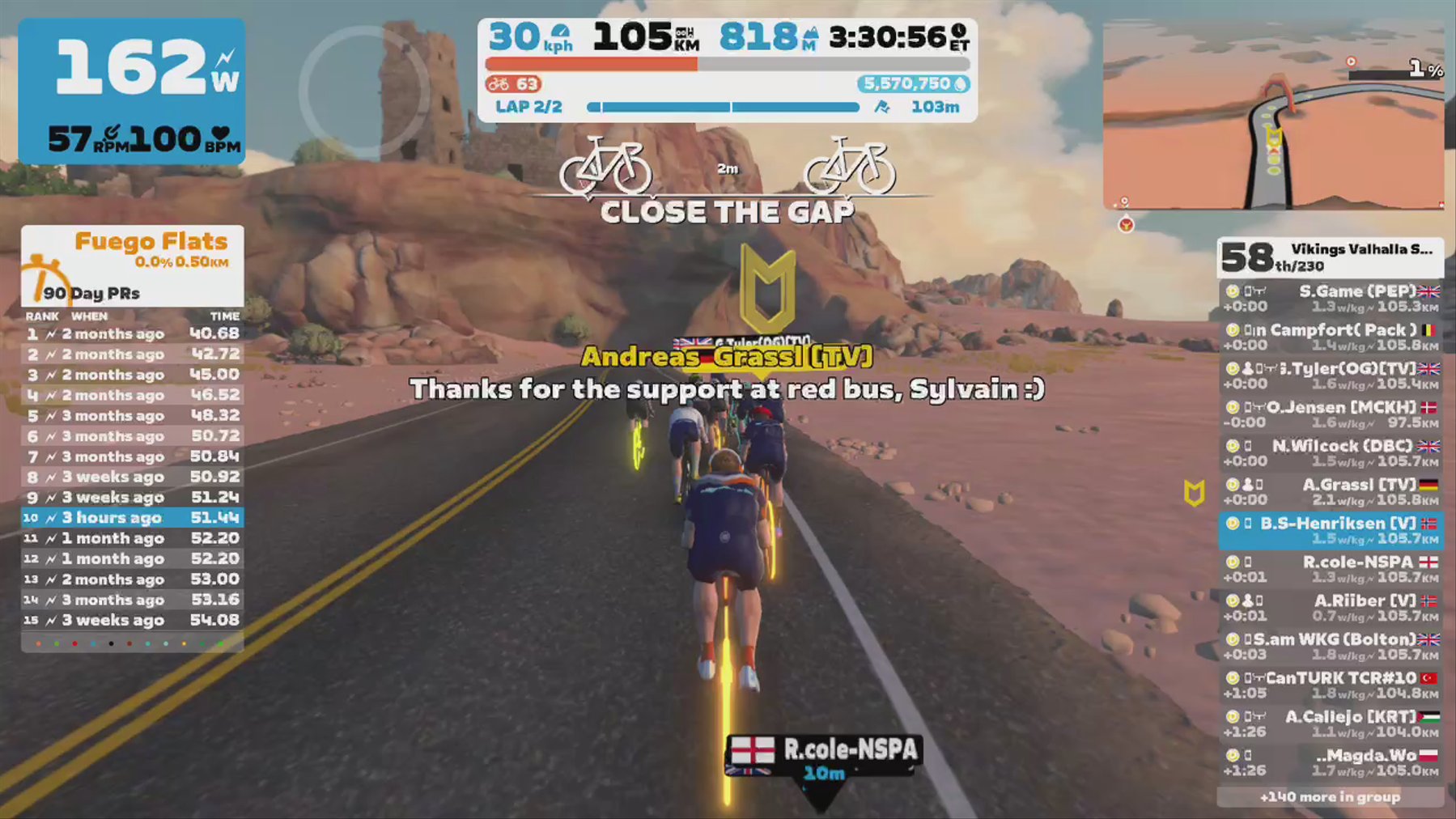 Zwift - Group Ride: Vikings Valhalla Sunday Skaal ride (D) on Eastern Eight in Watopia
