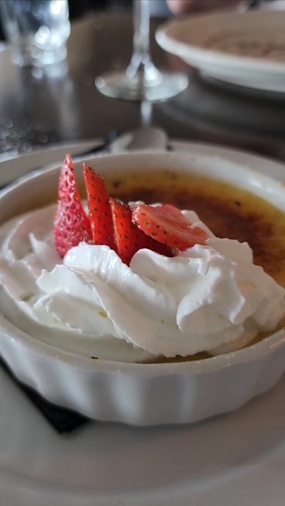 Dorn's Original Breakers Cafe - Creme Brule - Seafood Near Me - Morro Bay, California