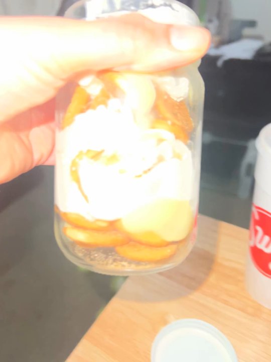 Slim Chickens - Not much pudding at all, sadly the majority is whip. - Southern Near Me - San Antonio, Texas