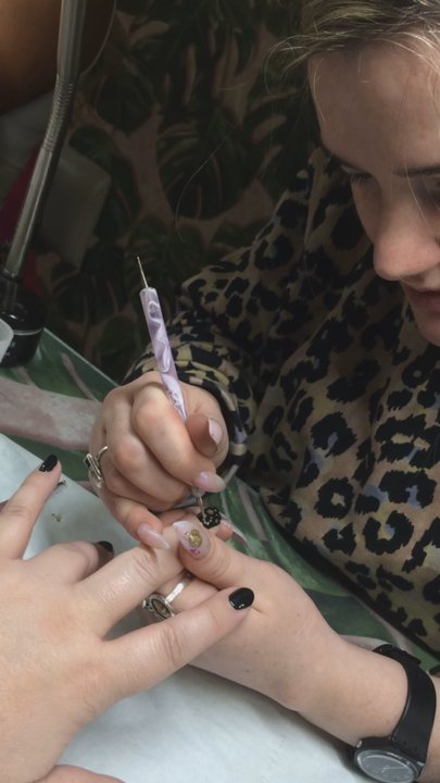 Tropical Popical - Maggie the very talented nail tech - Nail Salons Near Me - Dublin, D