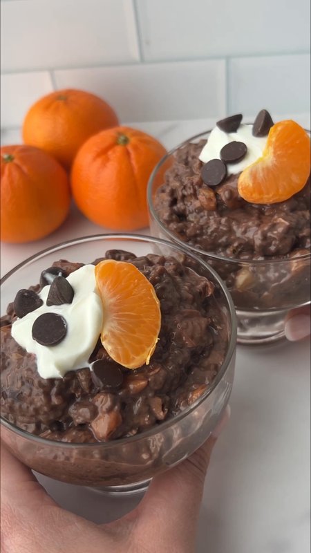 Chocolate Orange Chia Pudding