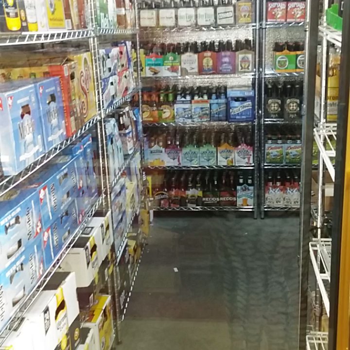 Cavalier Liquor - New walk in beer freezer - Beer, Wine & Spirits Near Me - Riverside, California