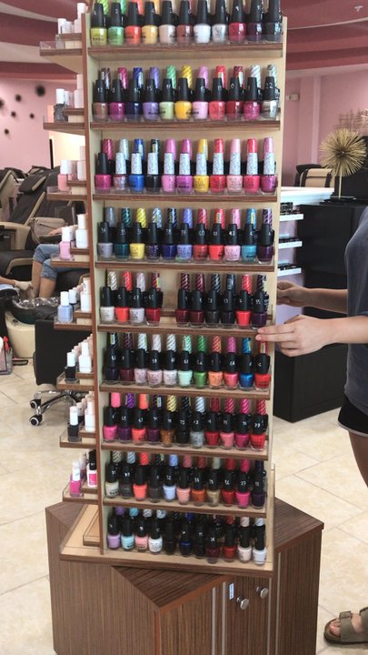 NOA Nails Spa - Over 300 matching gel and regular nail polishes to choose from! The colors are endless! - Nail Salons Near Me - Concord, North Carolina