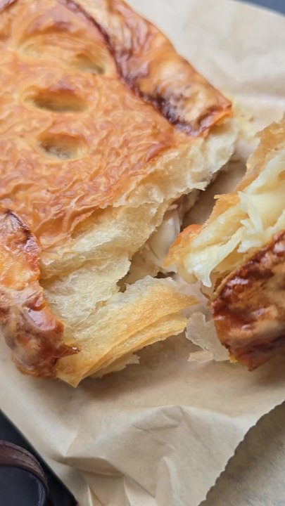 Bakery Nouveau - Ham and cheese croissants and cappuccino - Patisserie/Cake Shop Near Me - Burien, Washington
