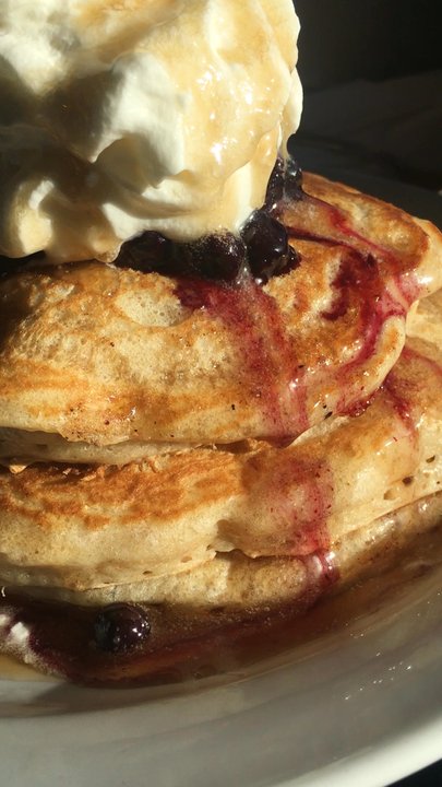 Trailhead Cafe - Syrup and blueberry goodness! - Breakfast & Brunch Near Me - Lake Louise, Alberta