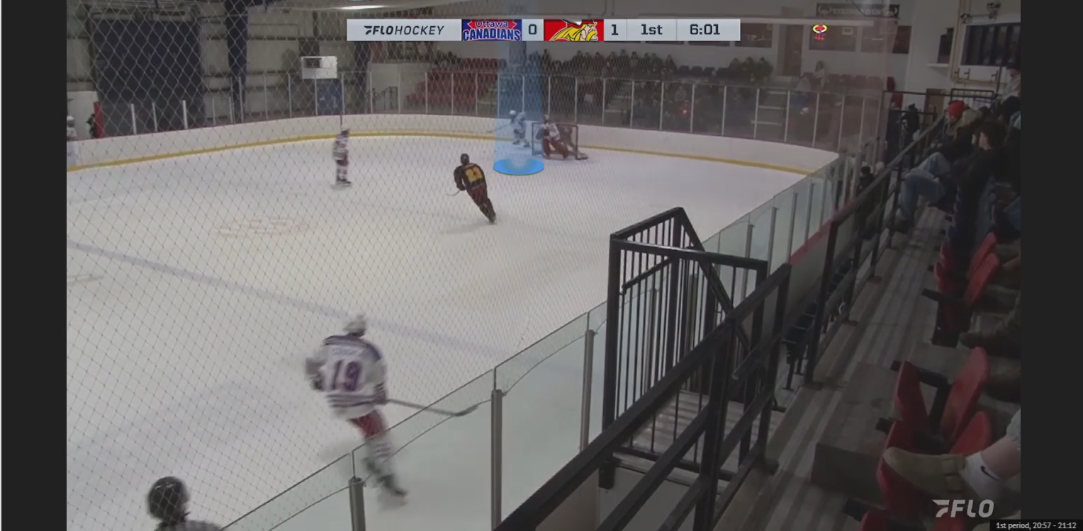 Thomas Robillard Turns Puck Retrieval into Solo Rush