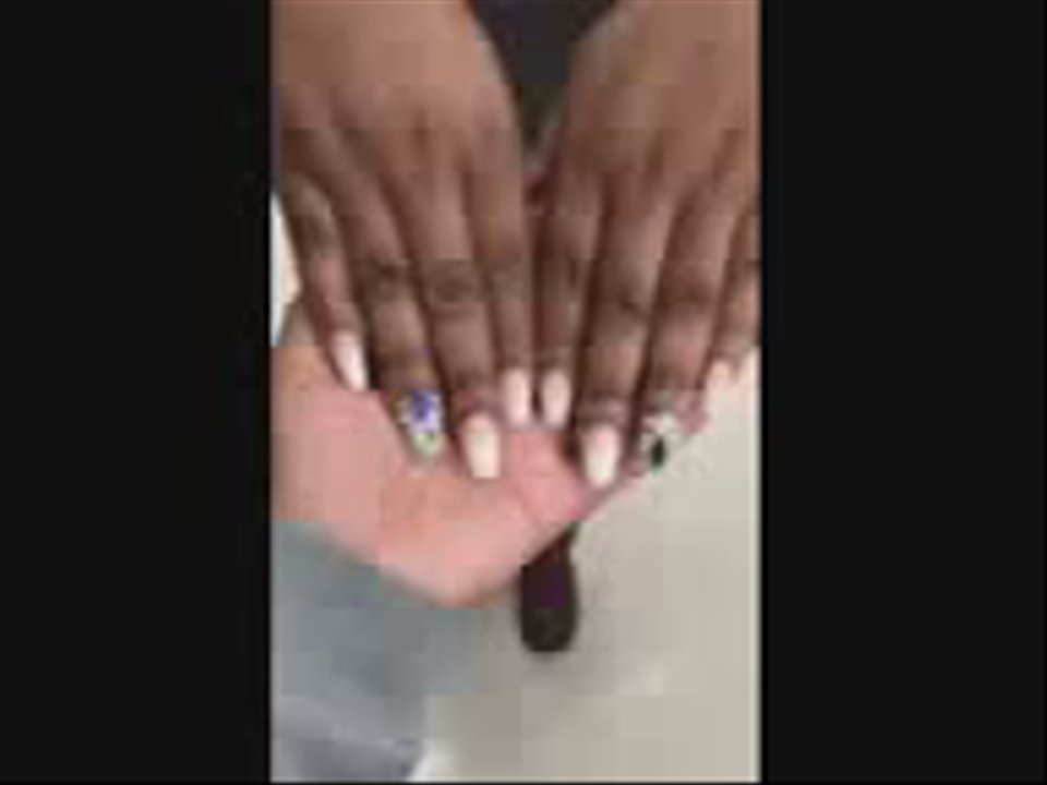 Lee Nails& Spa - Showing off my nail art....#nailsbyNancy.. - Nail Salons Near Me - Hampton, Virginia