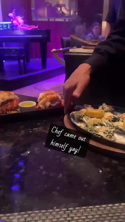 Prime Cut Steakhouse - Chef presentation - Steakhouses Near Me - Jamul, California