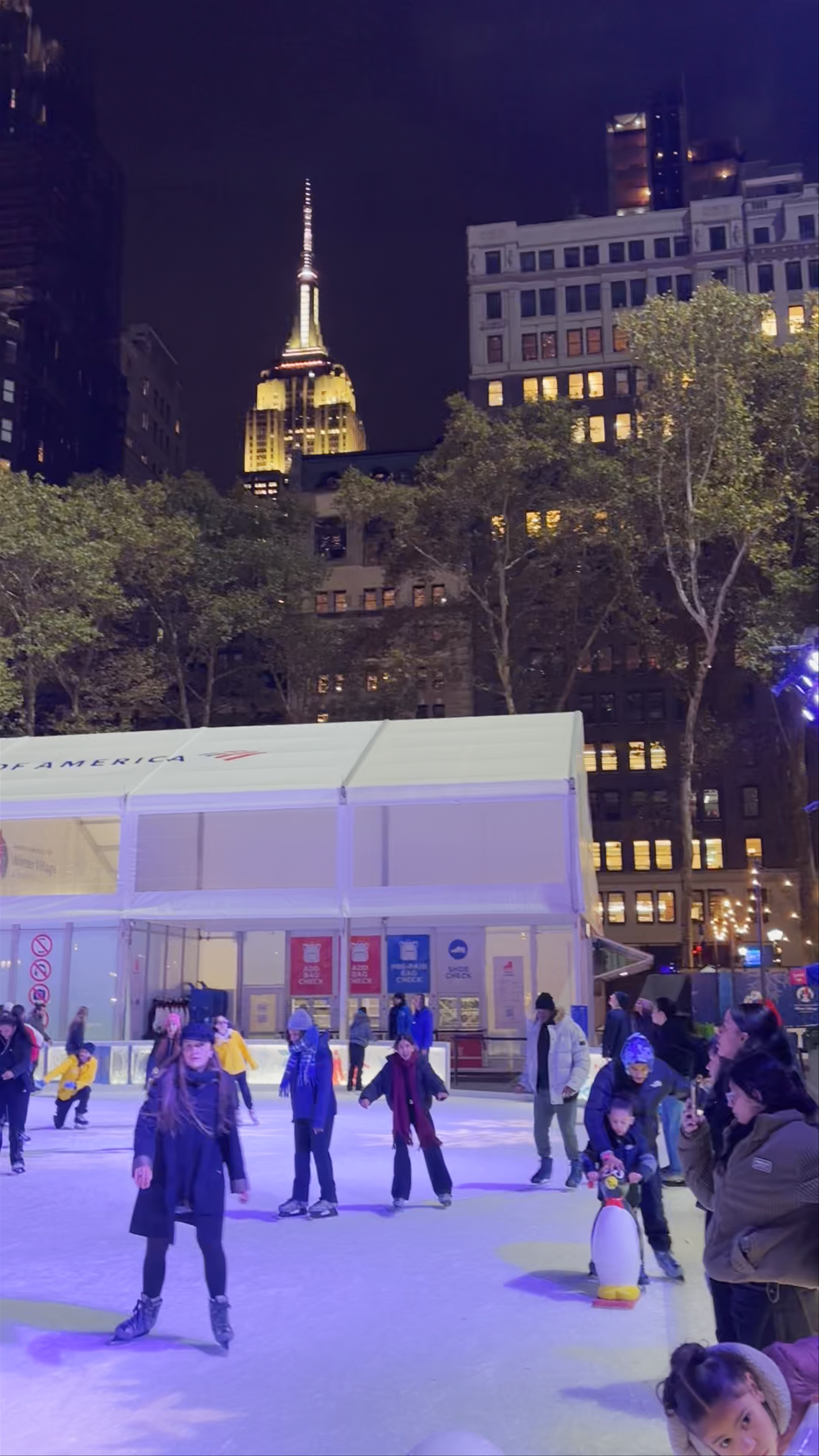 Bank of America Winter Village at Bryant Park