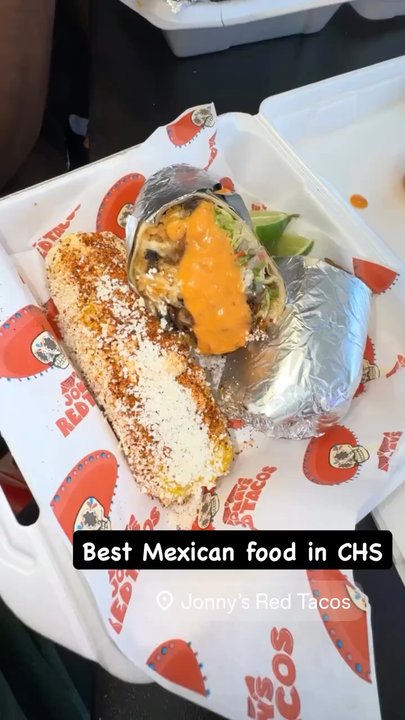 Jonny’s Red Tacos - Mushroom burrito - Mexican Near Me - Ladson, South Carolina