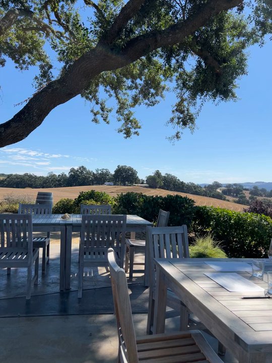 Denner Vineyards - View from comus wine club patio. - Wineries Near Me - Paso Robles, California