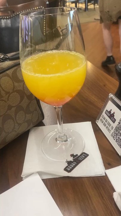 Harry & Izzy's - The perfect mimosa with a splash of grenadine - Steakhouses Near Me - Indianapolis, Indiana