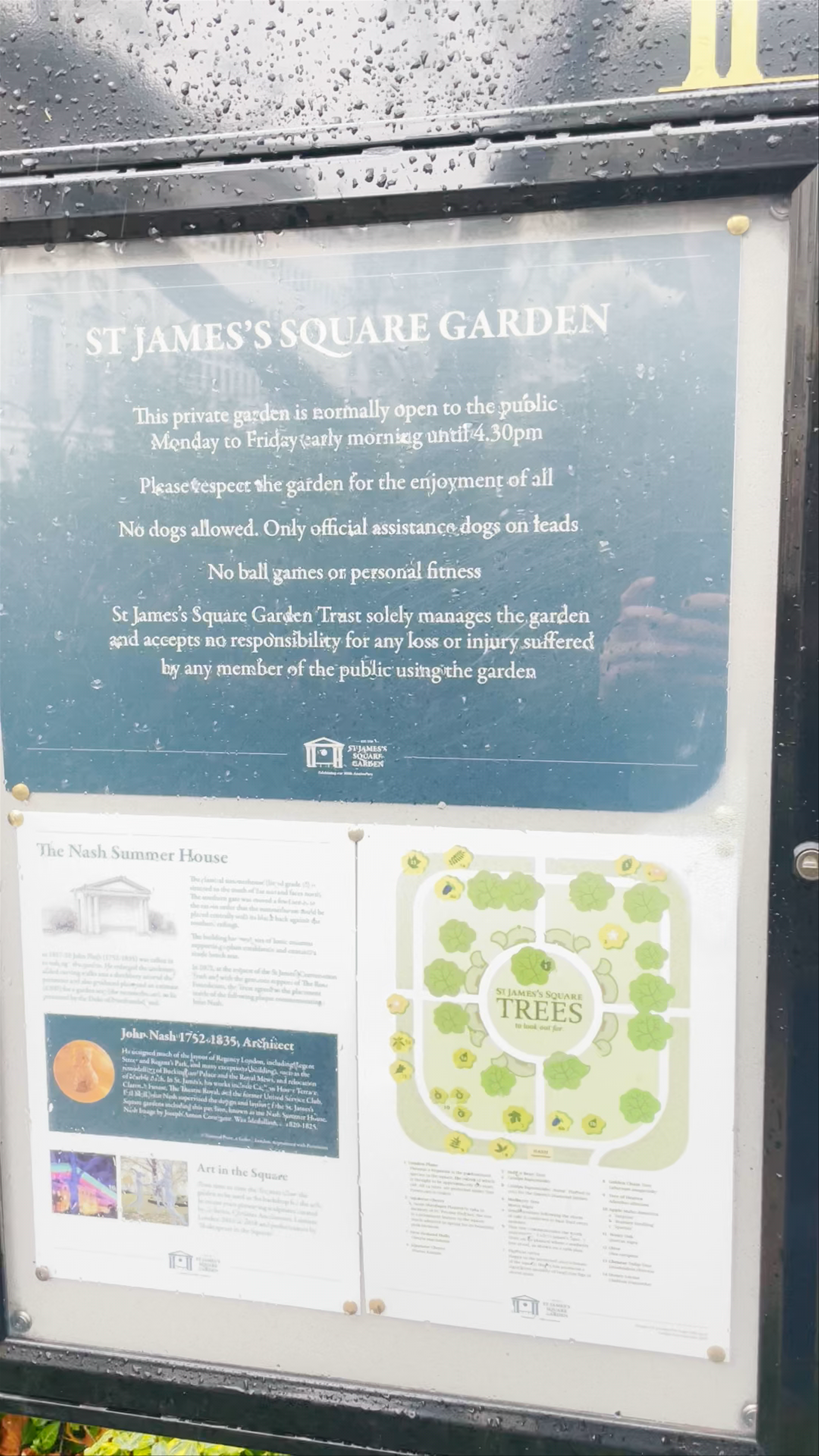 St. James's Square Garden: A Serene Urban Escape in London