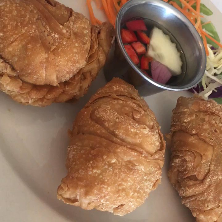Nara Thai - Chicken curry puffs - Thai Near Me - Humble, Texas