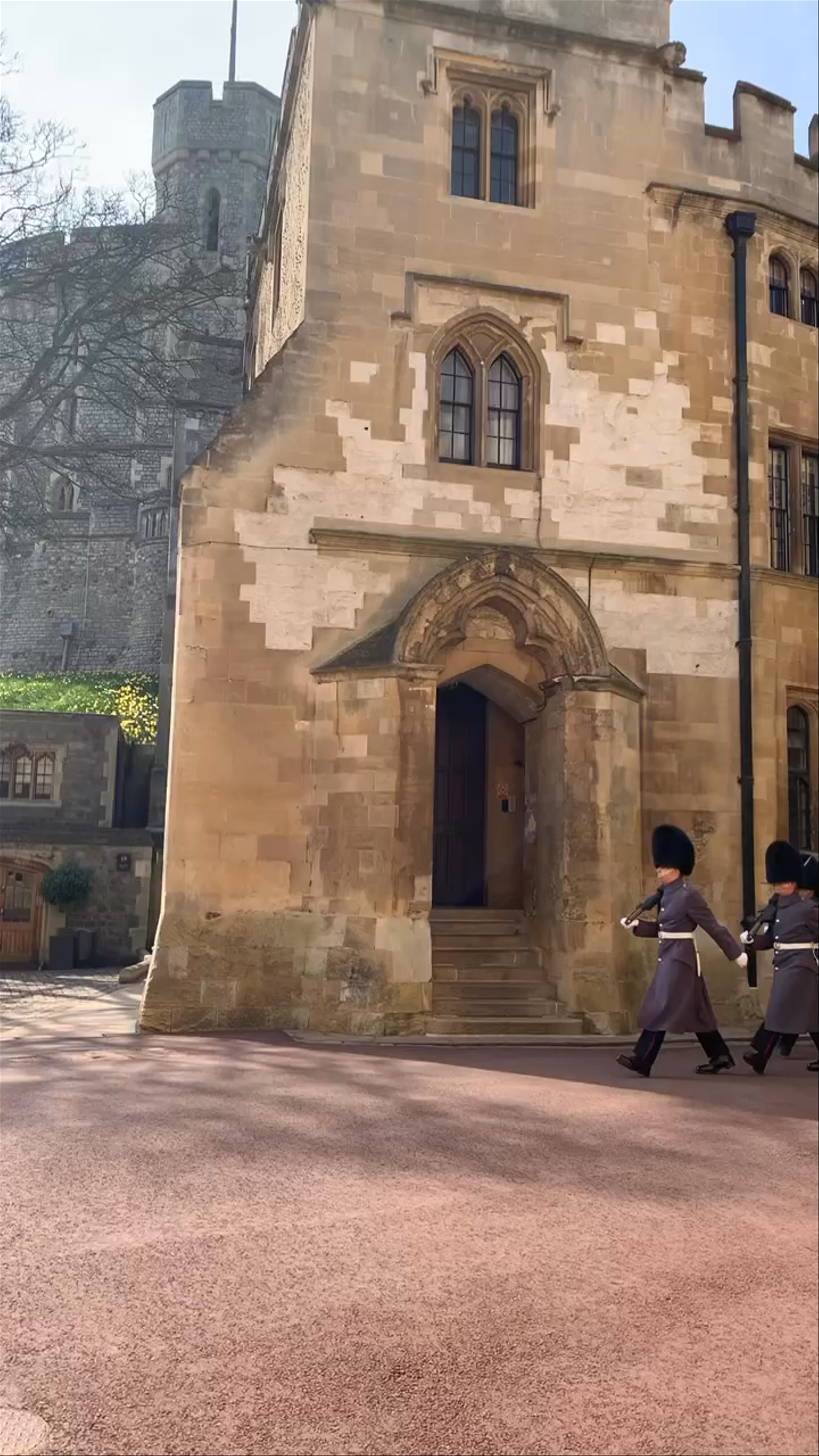 Windsor Castle Guards Changing Ceremony - Historic Majesty in Windsor, UK
