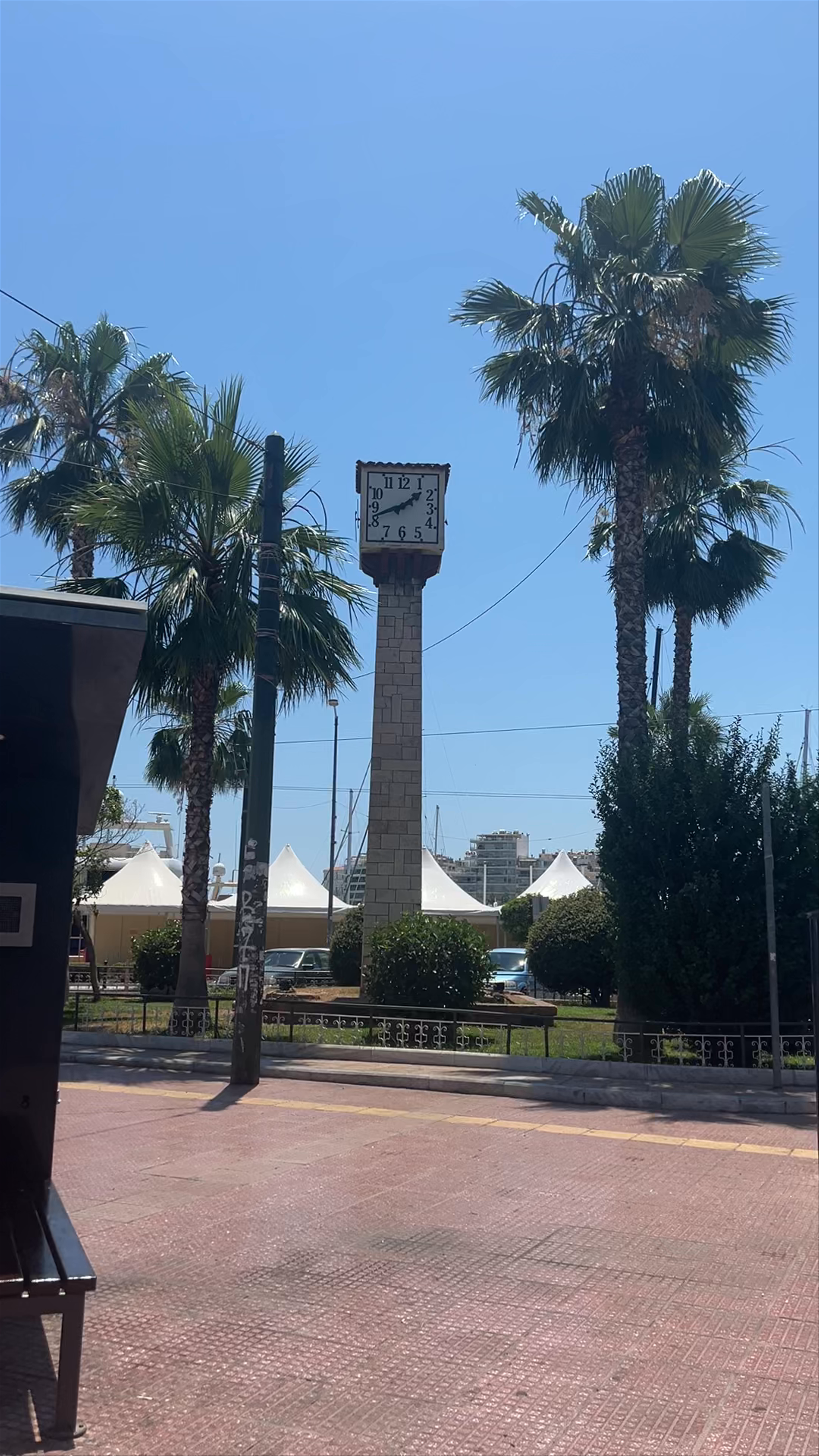 Το Ρολόι: Iconic Clock Tower in Piraeus, Greece