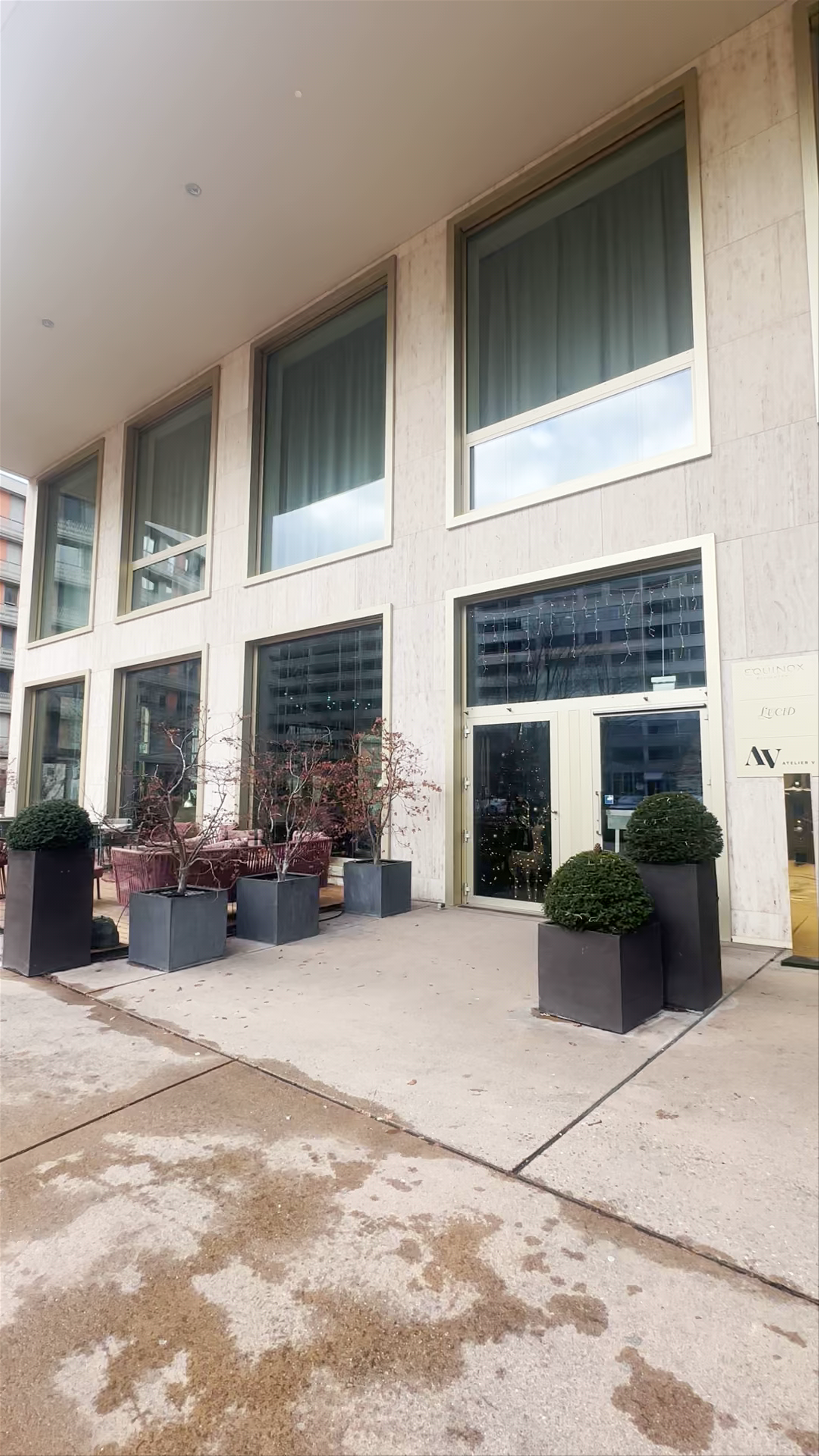 Renaissance Zurich Tower Hotel Entrance Experience