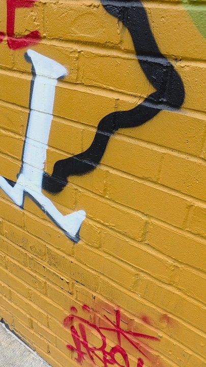 Four Pegs - Outside wall art - Burgers Near Me - Louisville, Kentucky