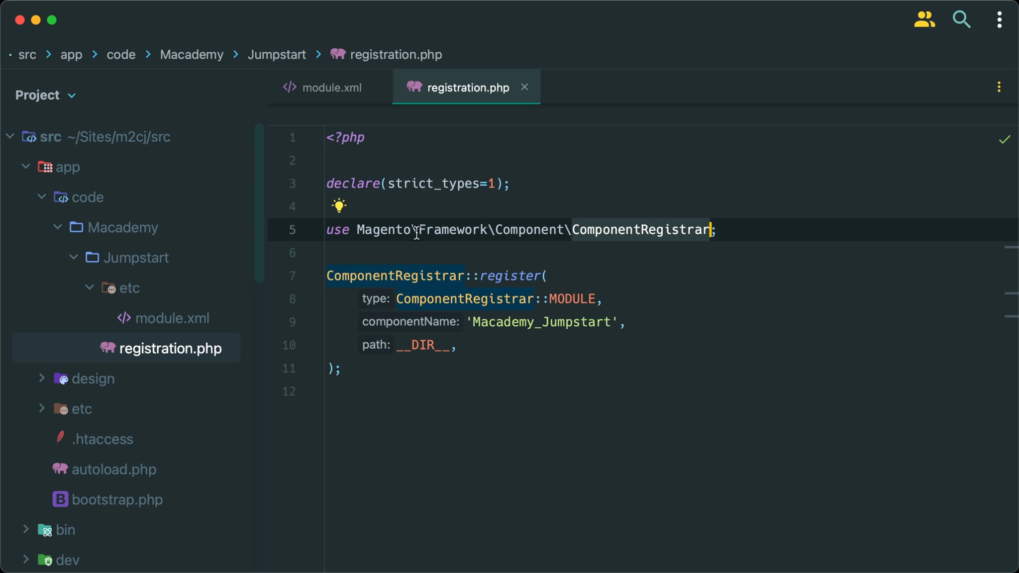Create your first module in Magento