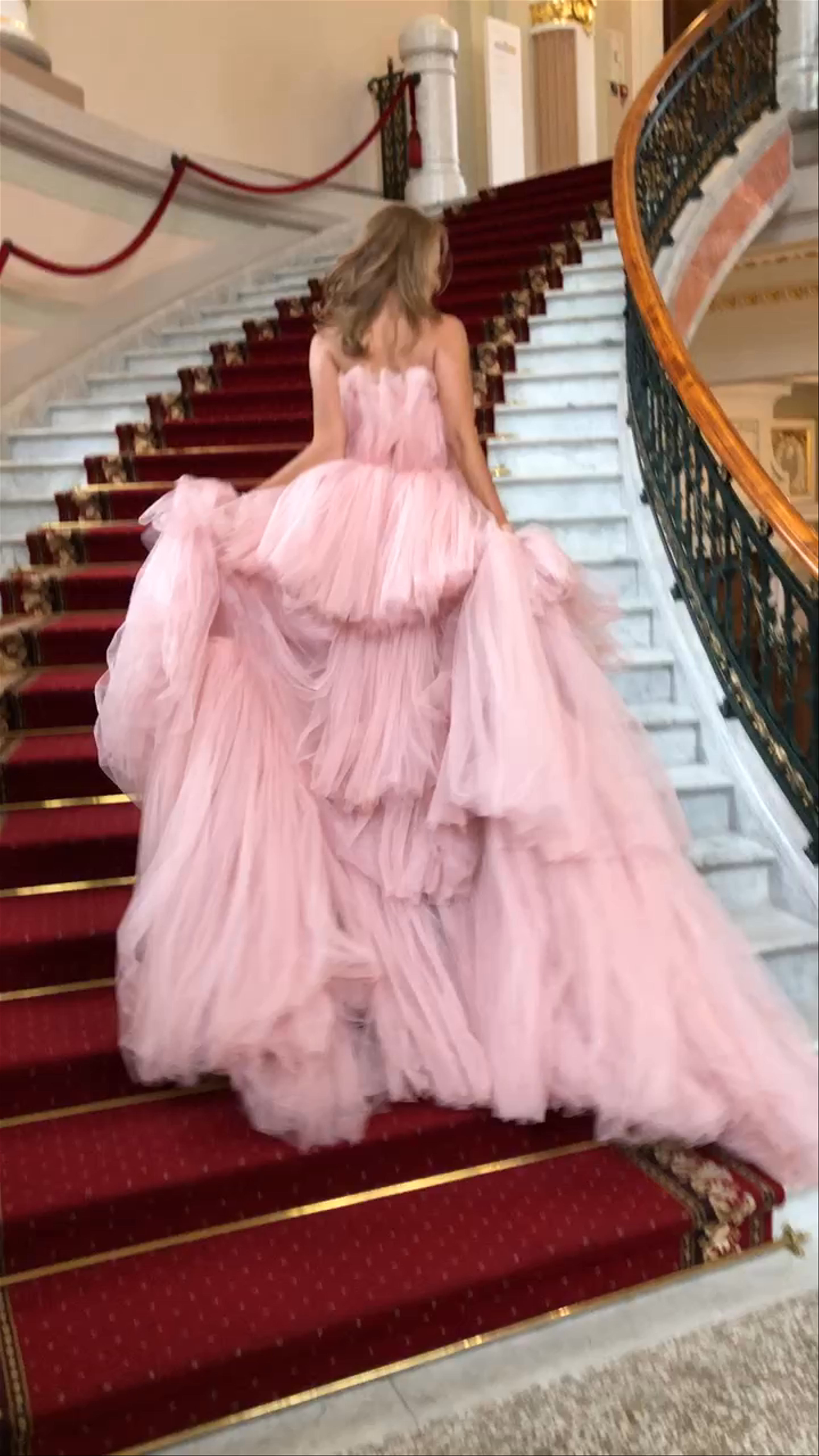 Elegance Unfolded: Ascending the Latvian National Museum of Art Staircase