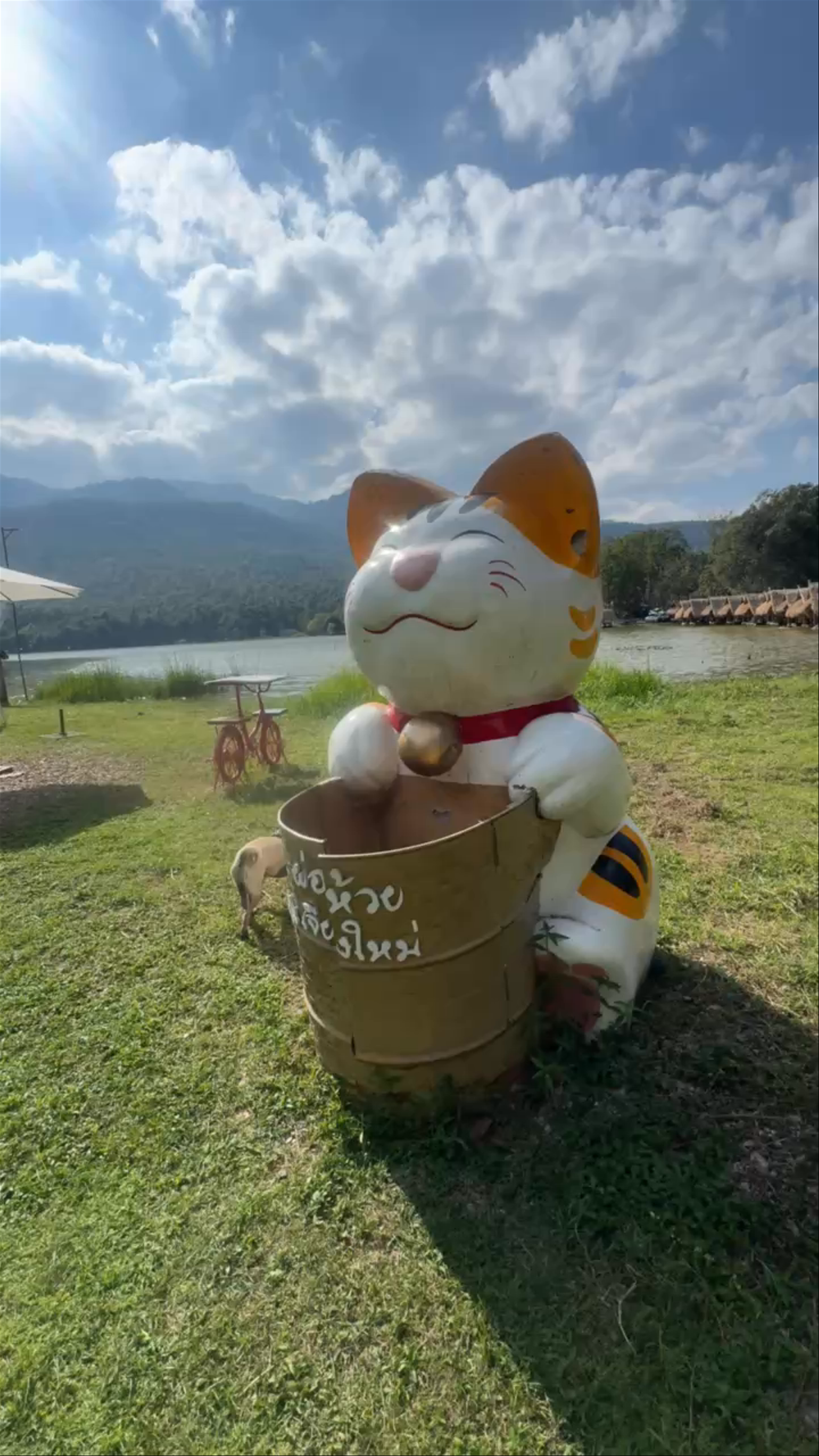 Serene Day at Huay Tueng Thao Reservoir, Chiang Mai