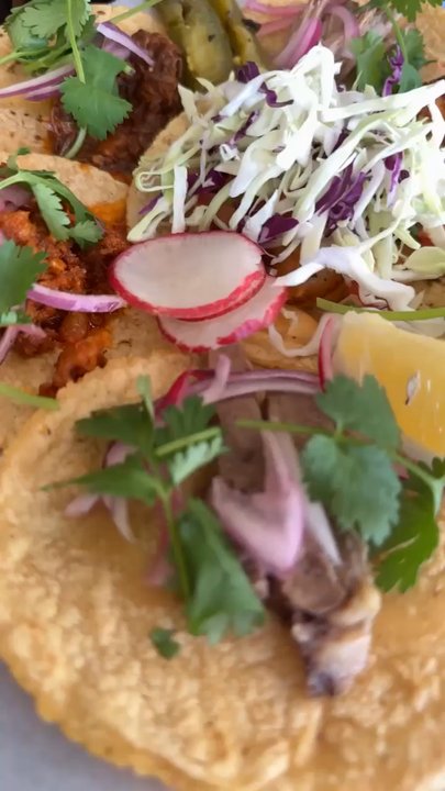 Leña Restaurant - Video of tacos - Bars Near Me - Alameda, California