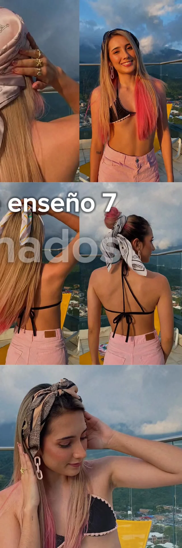 Tutorial Peinados con pañoletas