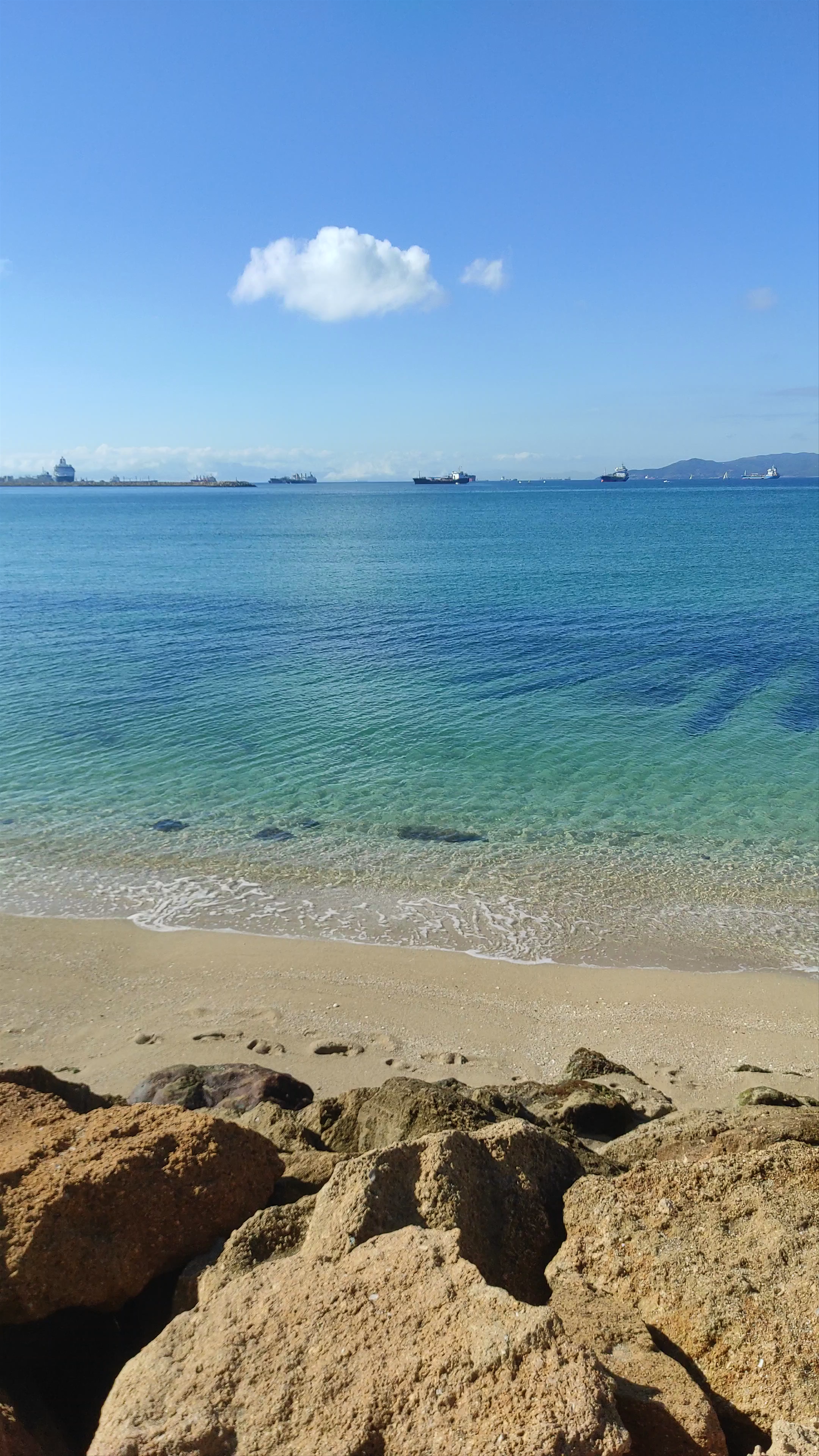 Sun-Kissed Serenity at Playa de Poniente, Spain