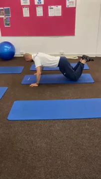H - Kneeling push up
