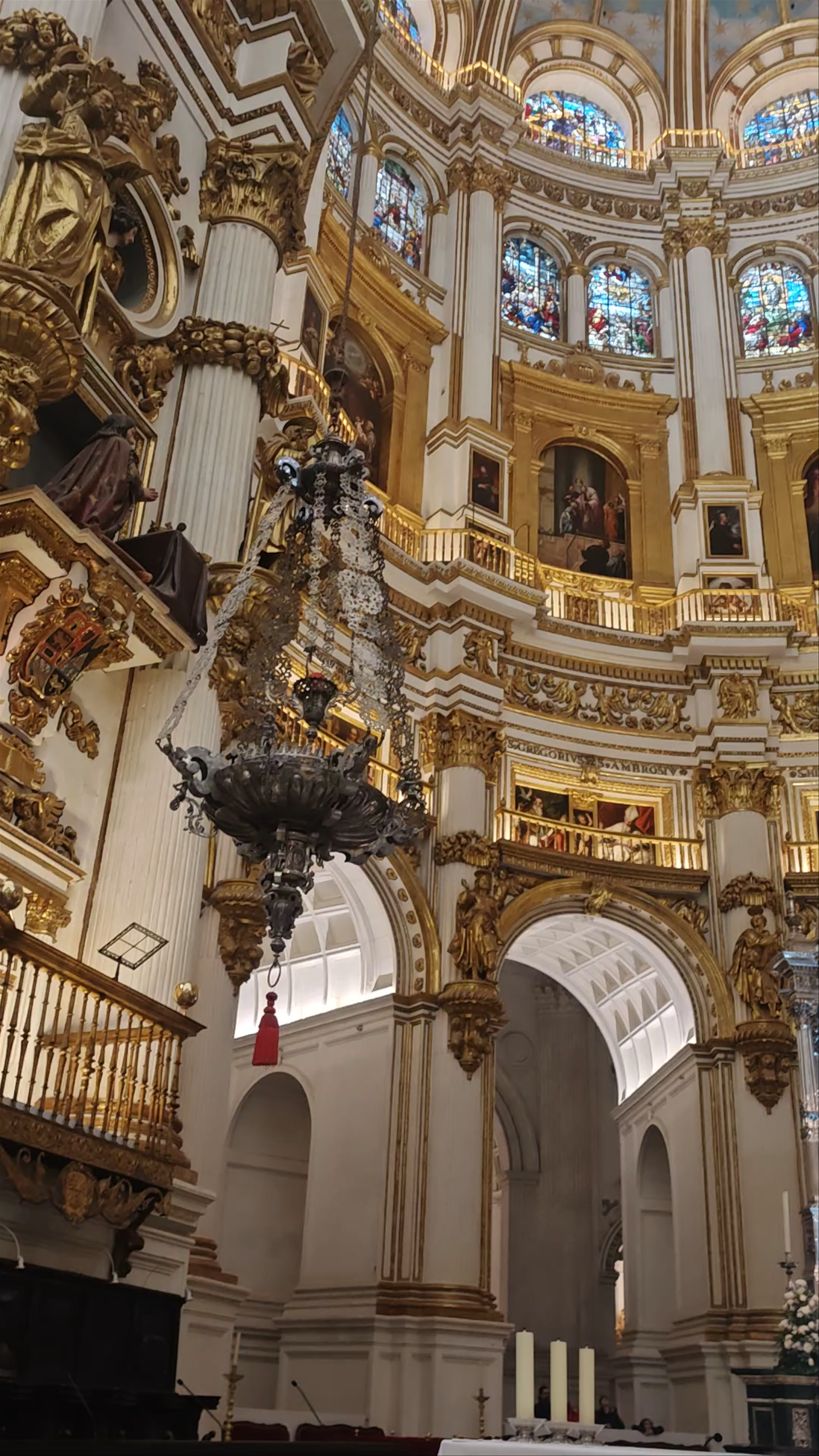 Granada Cathedral Interior: Baroque Splendor in Andalucía