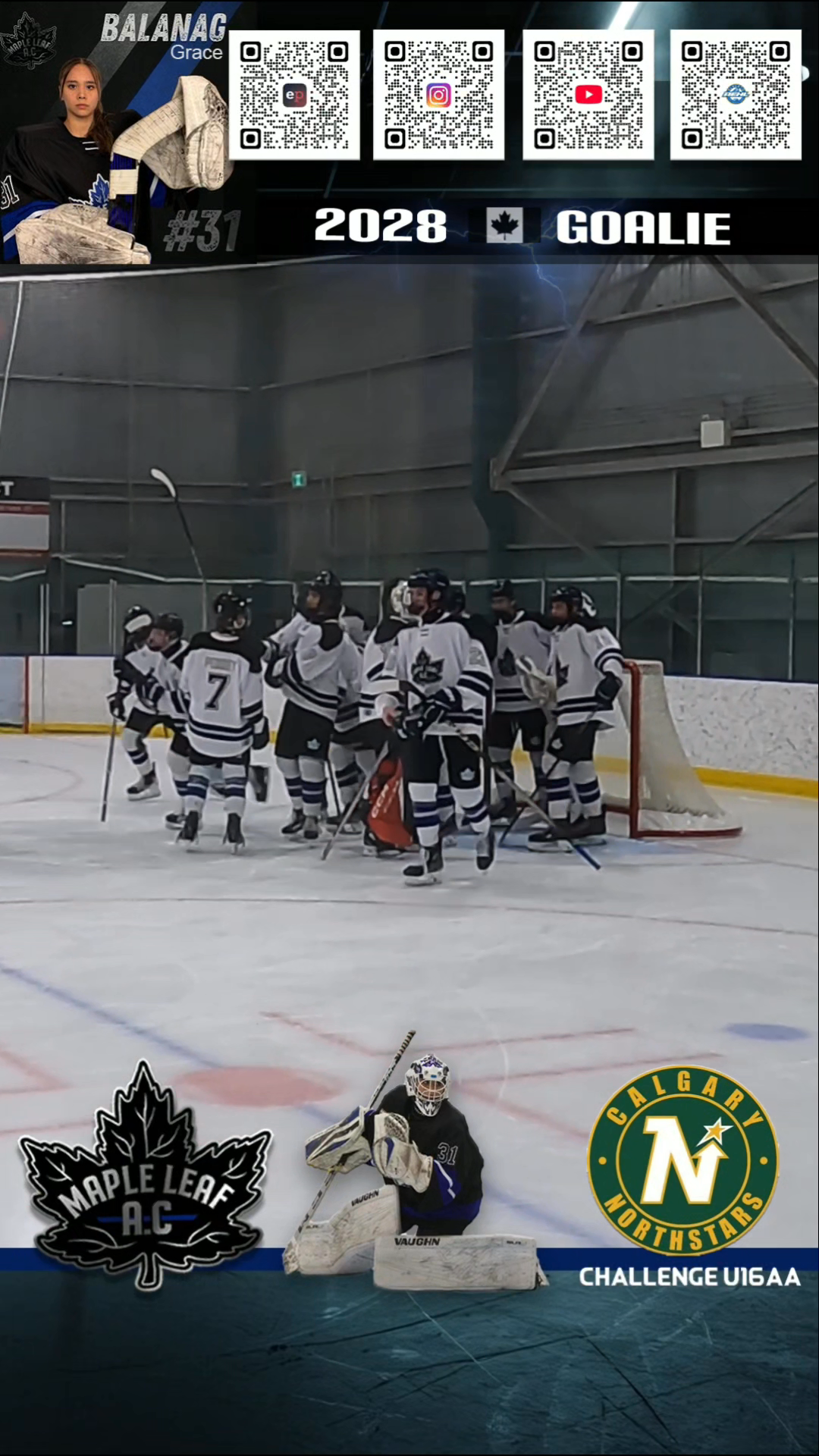 Grace Balanag's Stellar Saves at Calgary Challenge | MLAC U16 AA