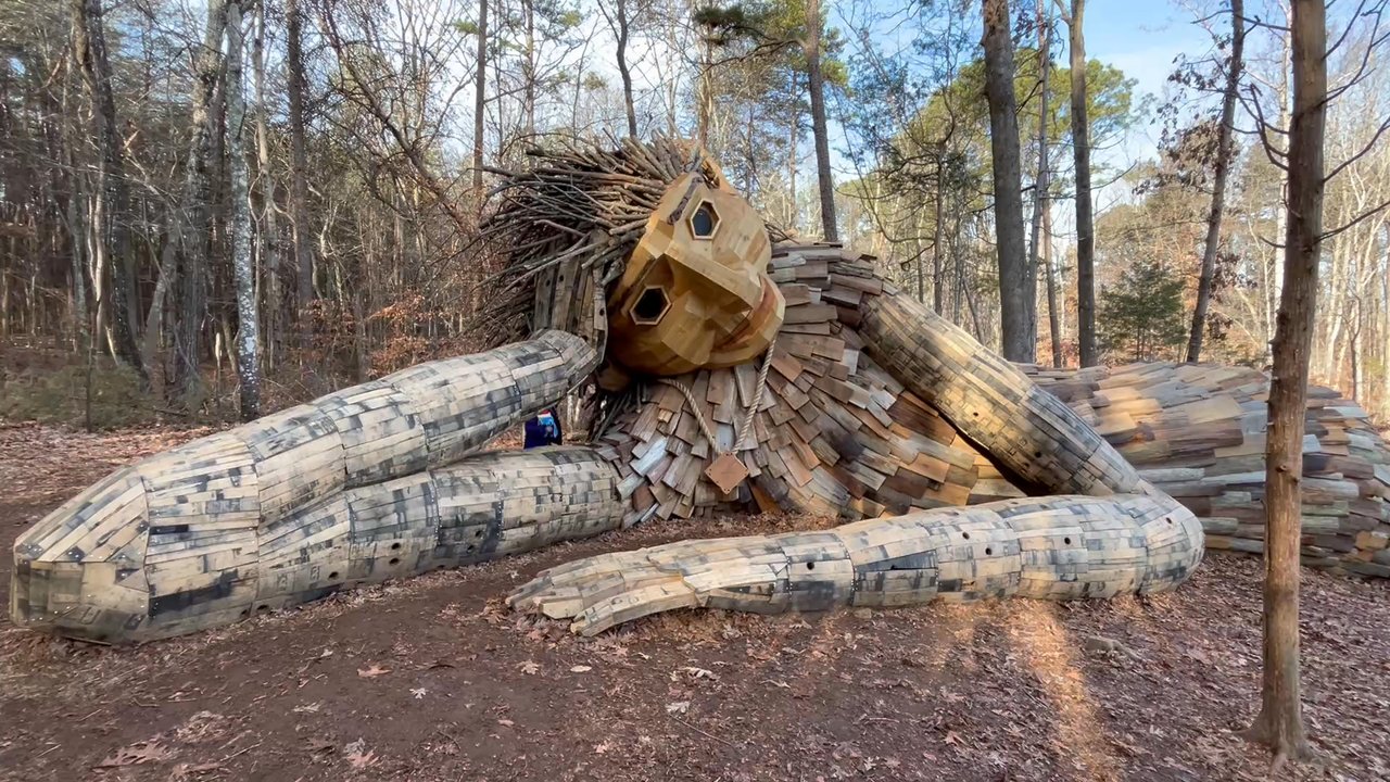 Thomas Dambo - Public Art Near Me - Charlotte, North Carolina